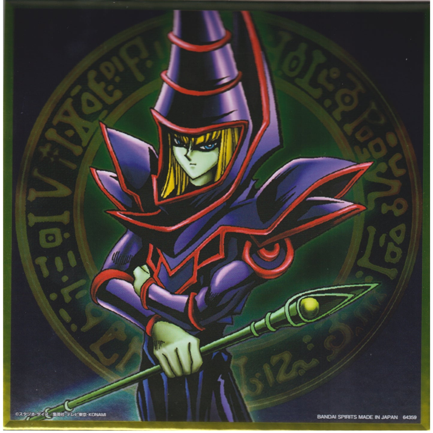 Dark Magician | Metallic Shikishi Yu-Gi-Oh! - Wake Up Your Memories Vol.3