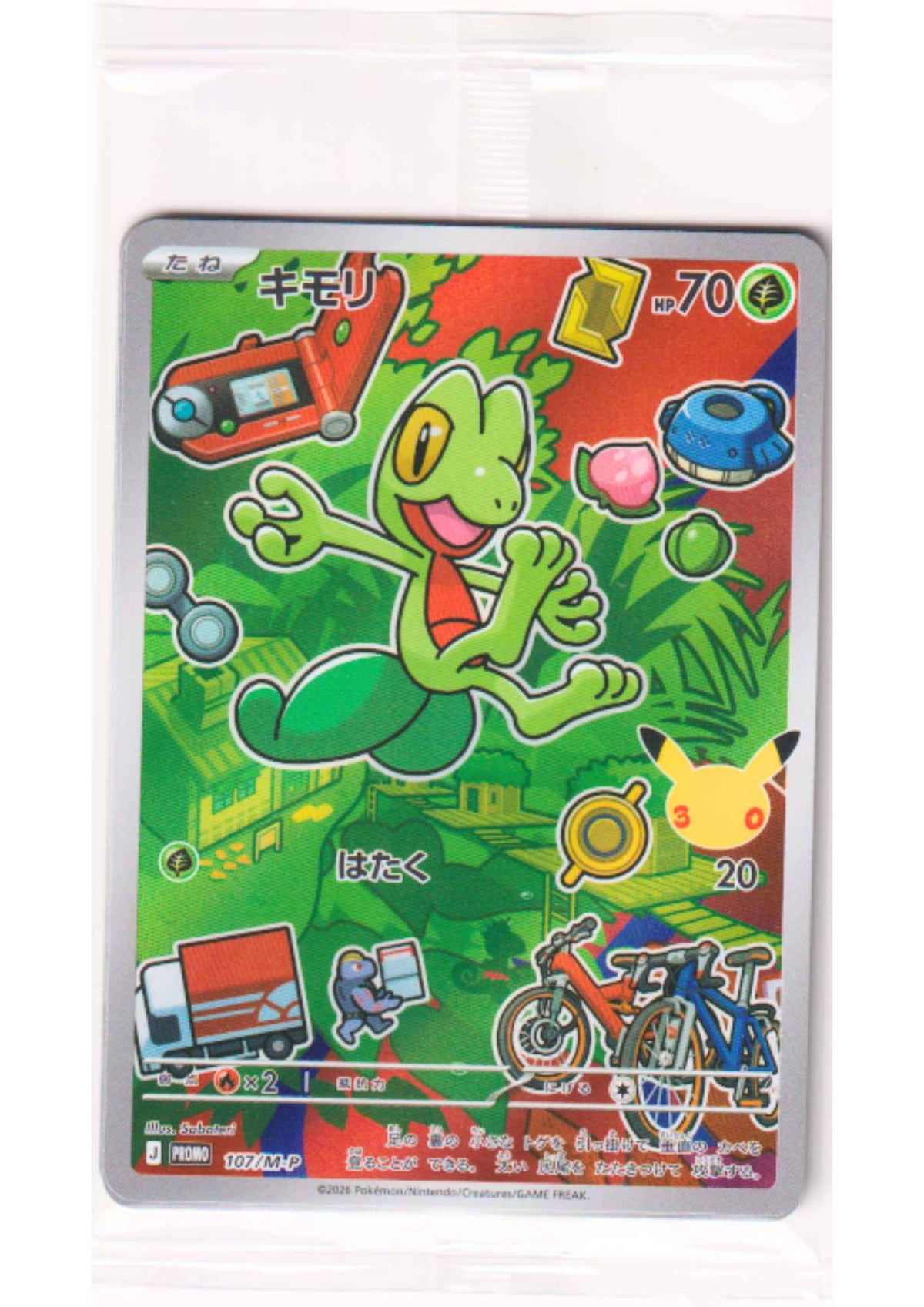 Pokémon Promotion Pack 30th : Treecko, Torchic, Mudkip (3 cartes)