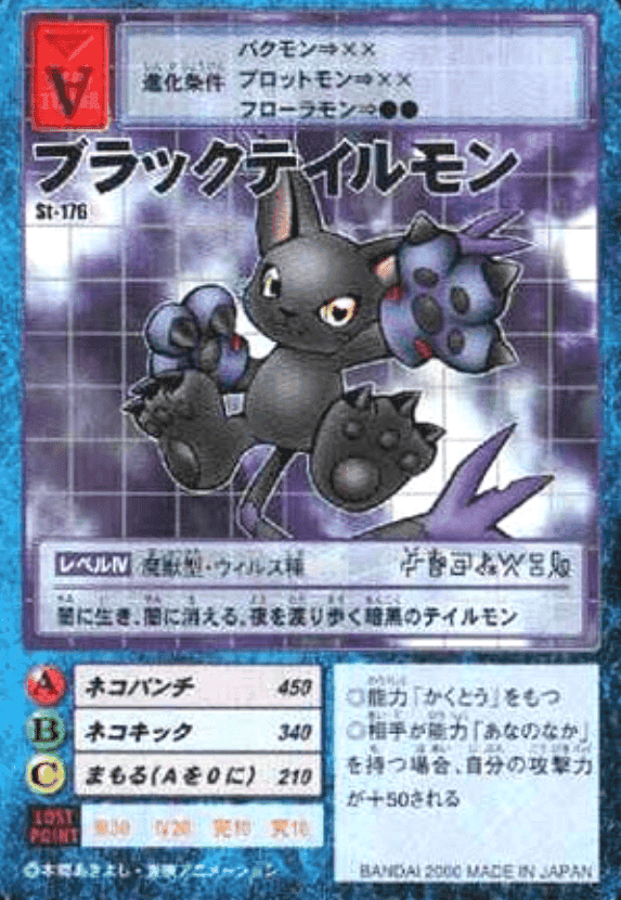 St-176: BlackTailmon | Starter Ver. 4 ChitoroShop