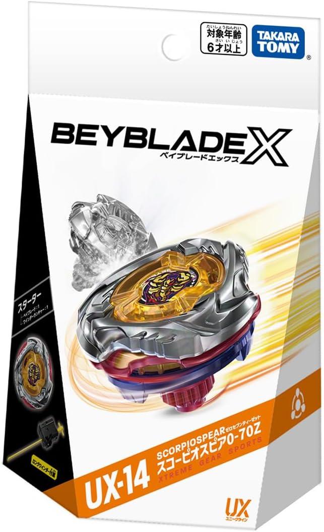 Beyblade X : UX-14 Starter Scorpio Spear 0-70Z - ChitoroShop