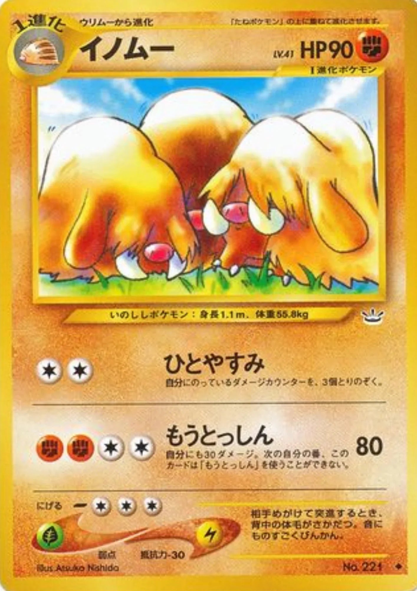 Piloswine No.221 | Neo revelation - ChitoroShop