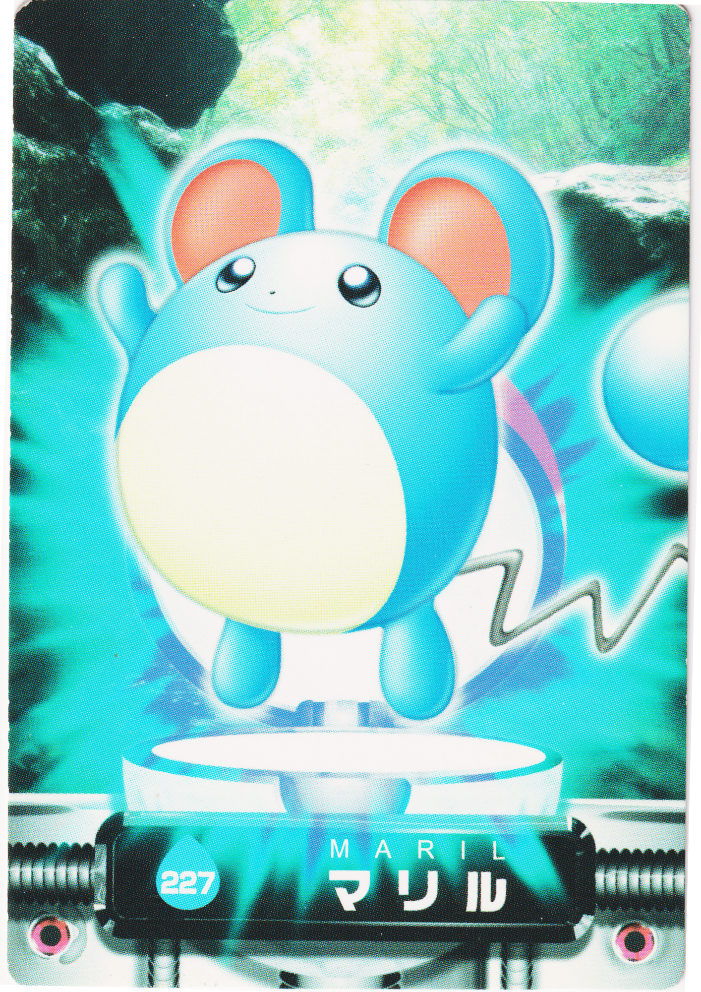 Marill No.227 | Pokemon Advance Generation Pokedex Card
