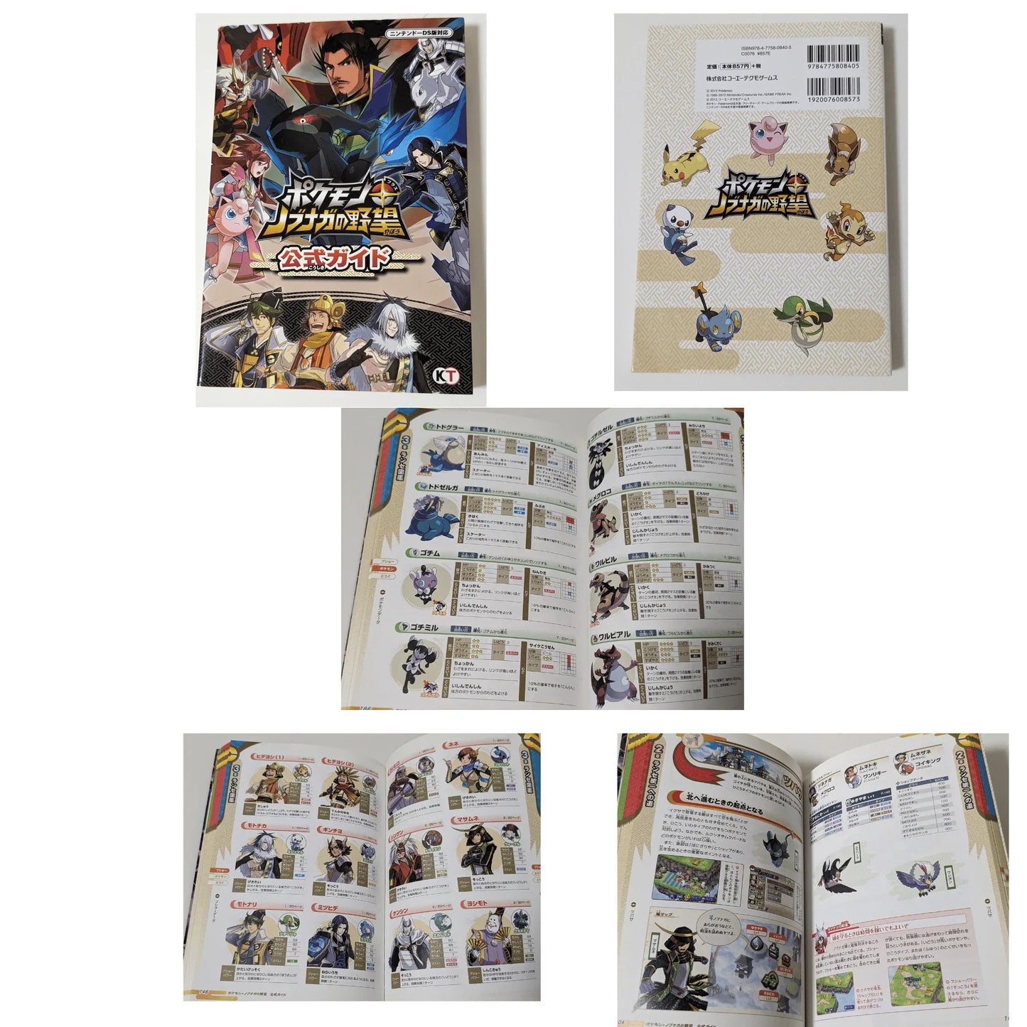 Pokemon conquest Strategy Guide book | Nintendo DS - ChitoroShop