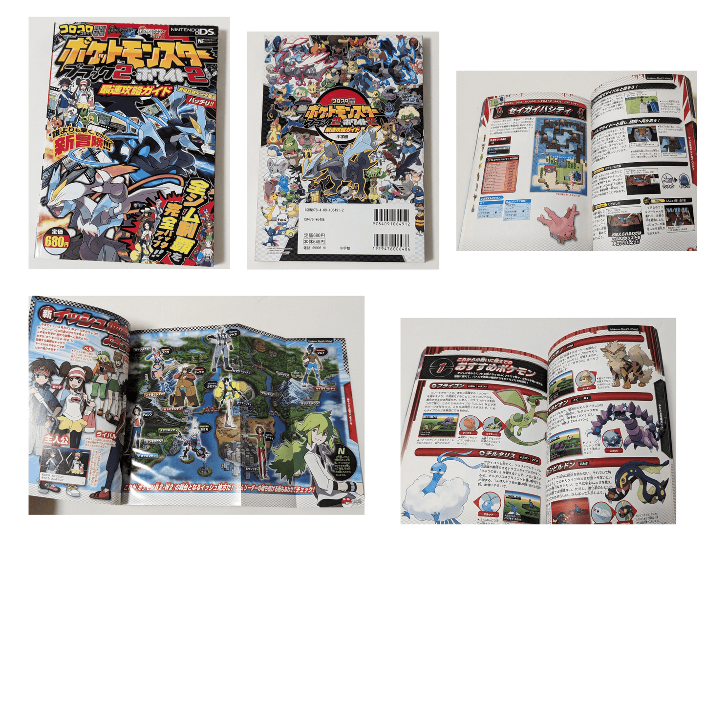 Pokemon Black2 / White2 Strategy Guide book | Nintendo DS