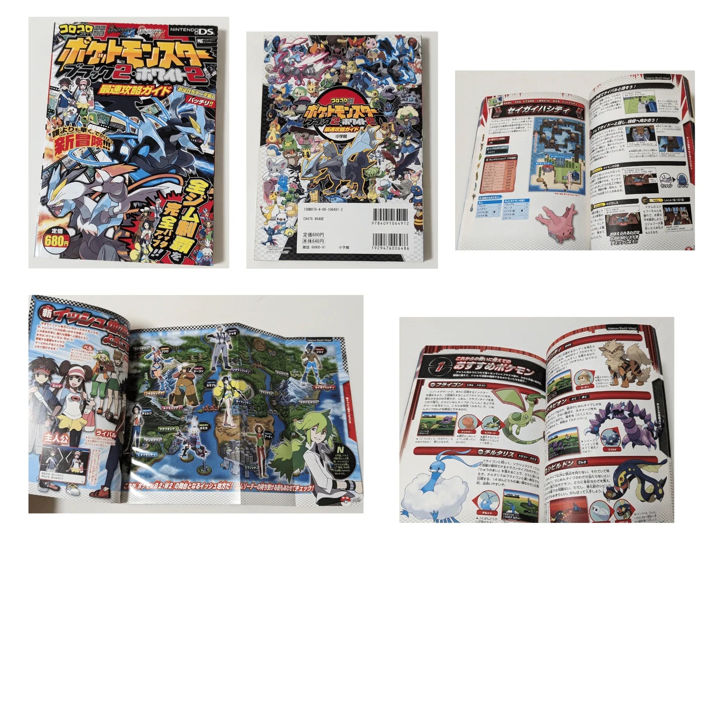 Pokemon Black2 / White2 Strategy Guide book | Nintendo DS - ChitoroShop