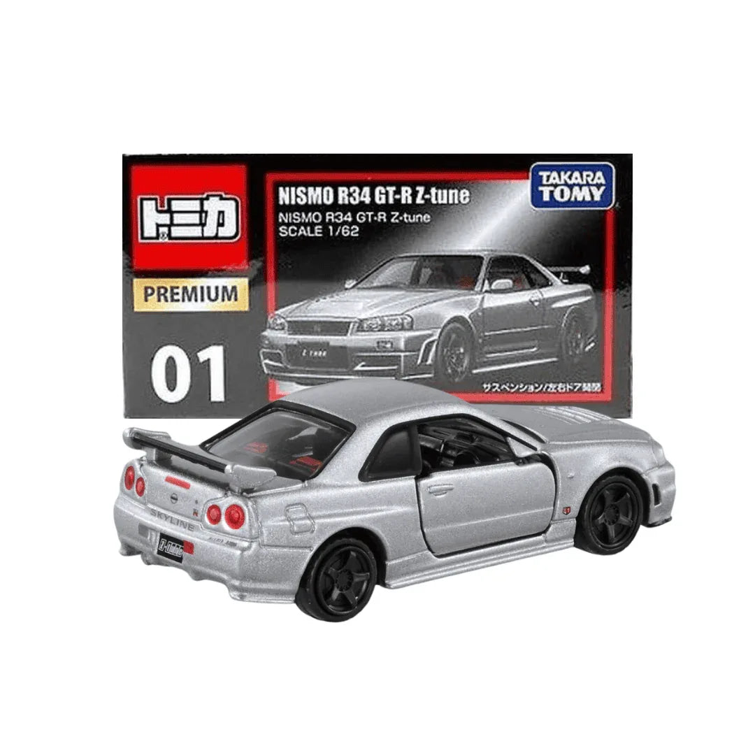 Tomica Premium No. 01 : Nismo R34 GT-R Z-tune - ChitoroShop