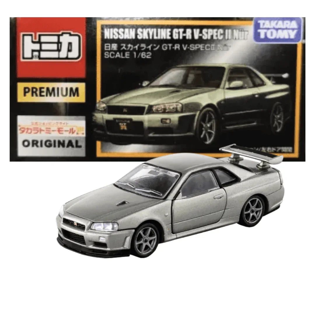 Tomica Premium Nissan Skyline GT-R V-spec II Nür - ChitoroShop