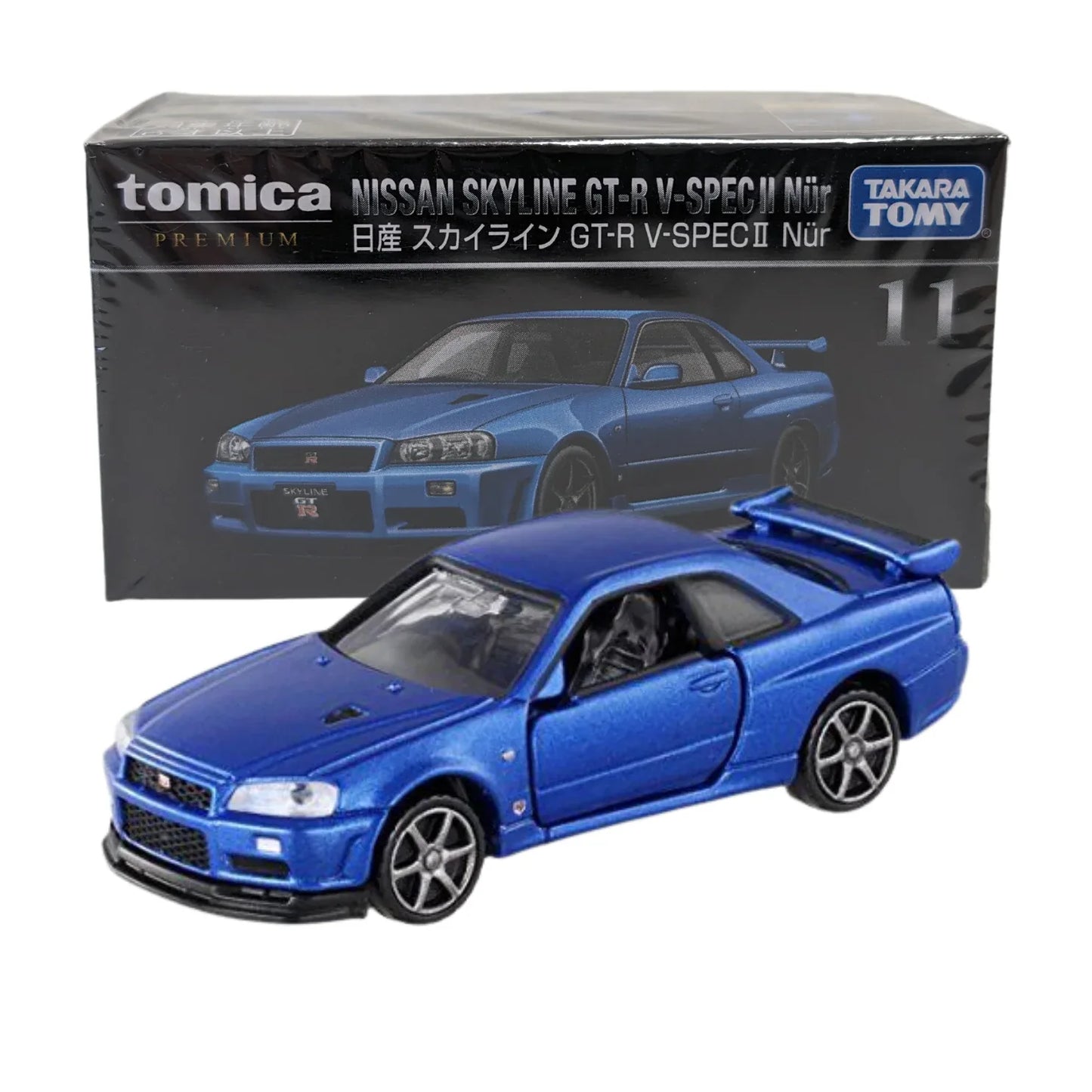 Tomica Premium No.11 Nissan Skyline GT-R V-spec II Nür - ChitoroShop