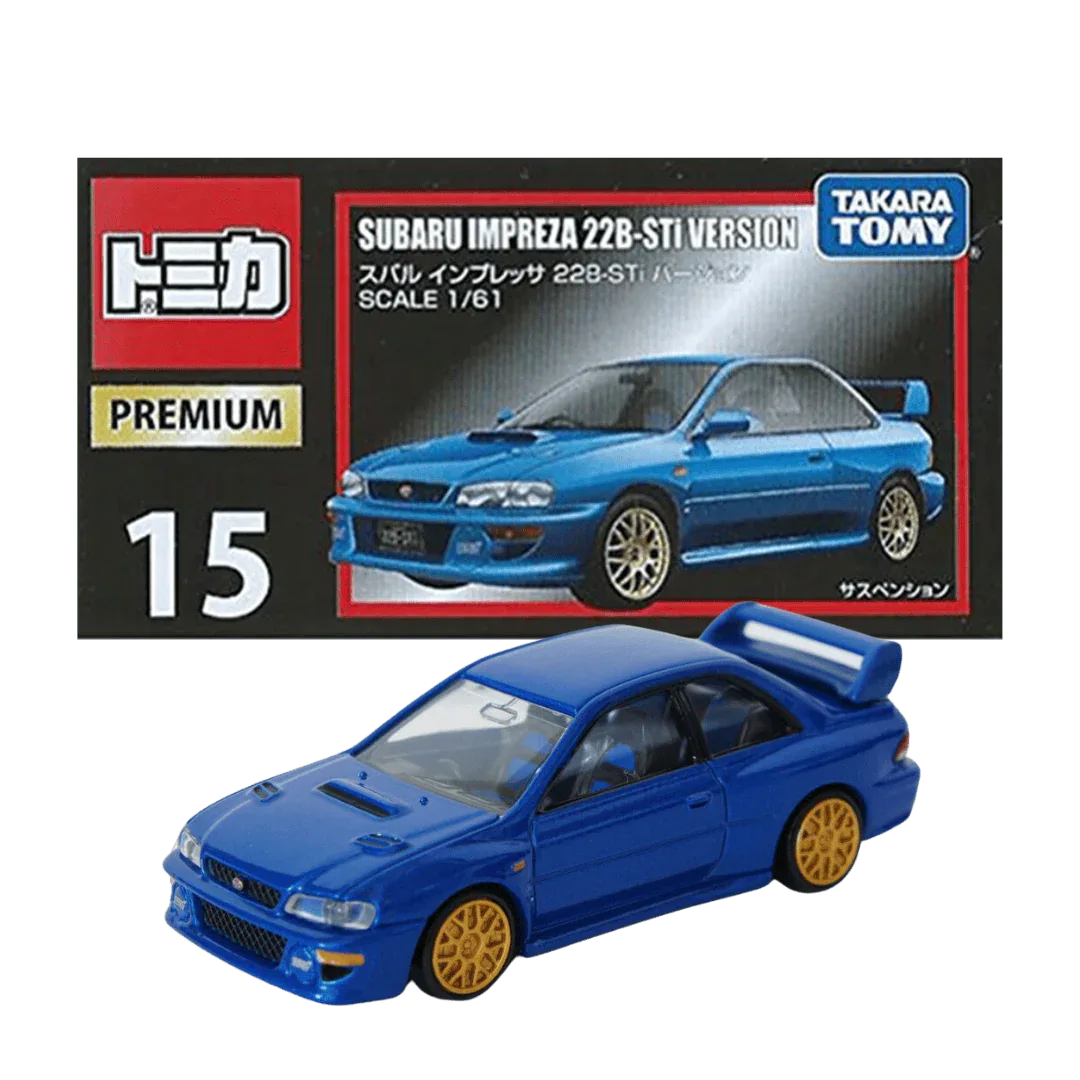 Tomica Premium No.15 Subaru Impreza 22B-STi Version - ChitoroShop