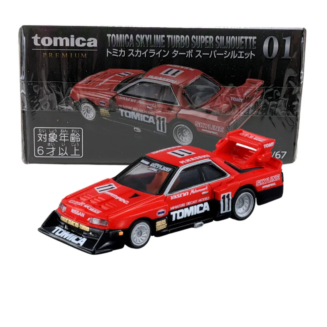Tomica Premium No.01 Tomica Skyline Turbo Super Silhouette - ChitoroShop