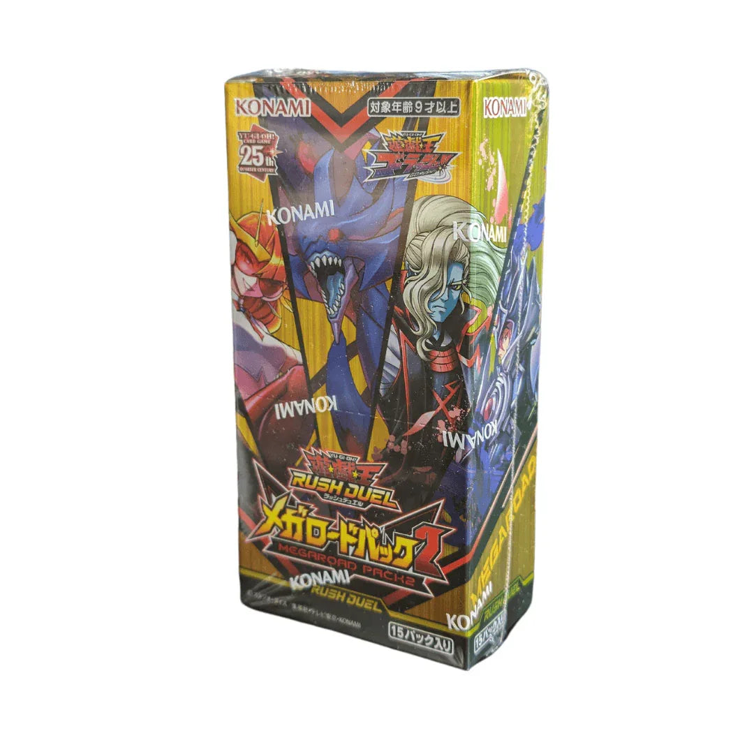 Yu-Gi-Oh Rush Duel Booster Box | Mega Road Pack 2 ChitoroShop Yu-Gi-Oh Rush Duel Booster Box | Mega Road Pack 2 ChitoroShop