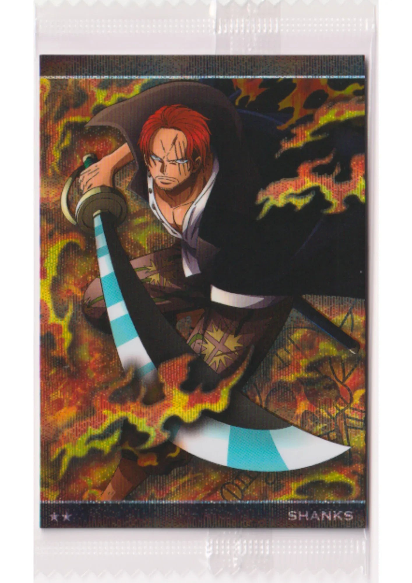 Shanks No.9-13 R | Bandai One Piece Wafer - ChitoroShop