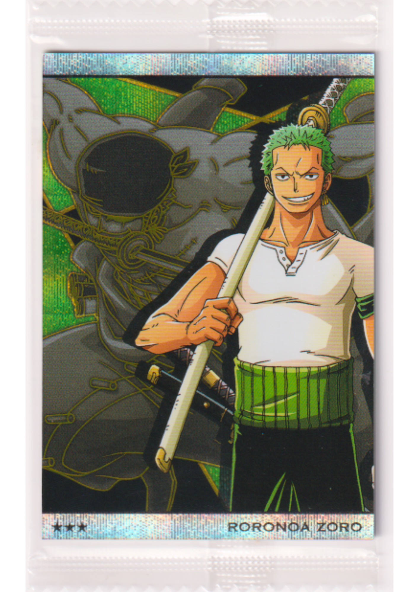 Roronoa Zoro No.10-02 SR | Bandai One Piece Wafer
