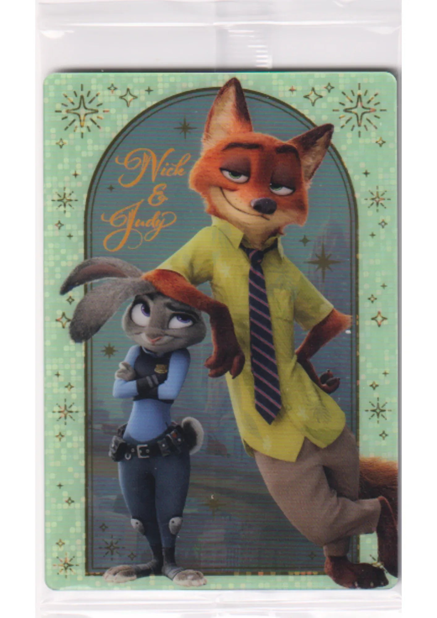 Nick & Judy 32 | Disney Wafer Card - ChitoroShop