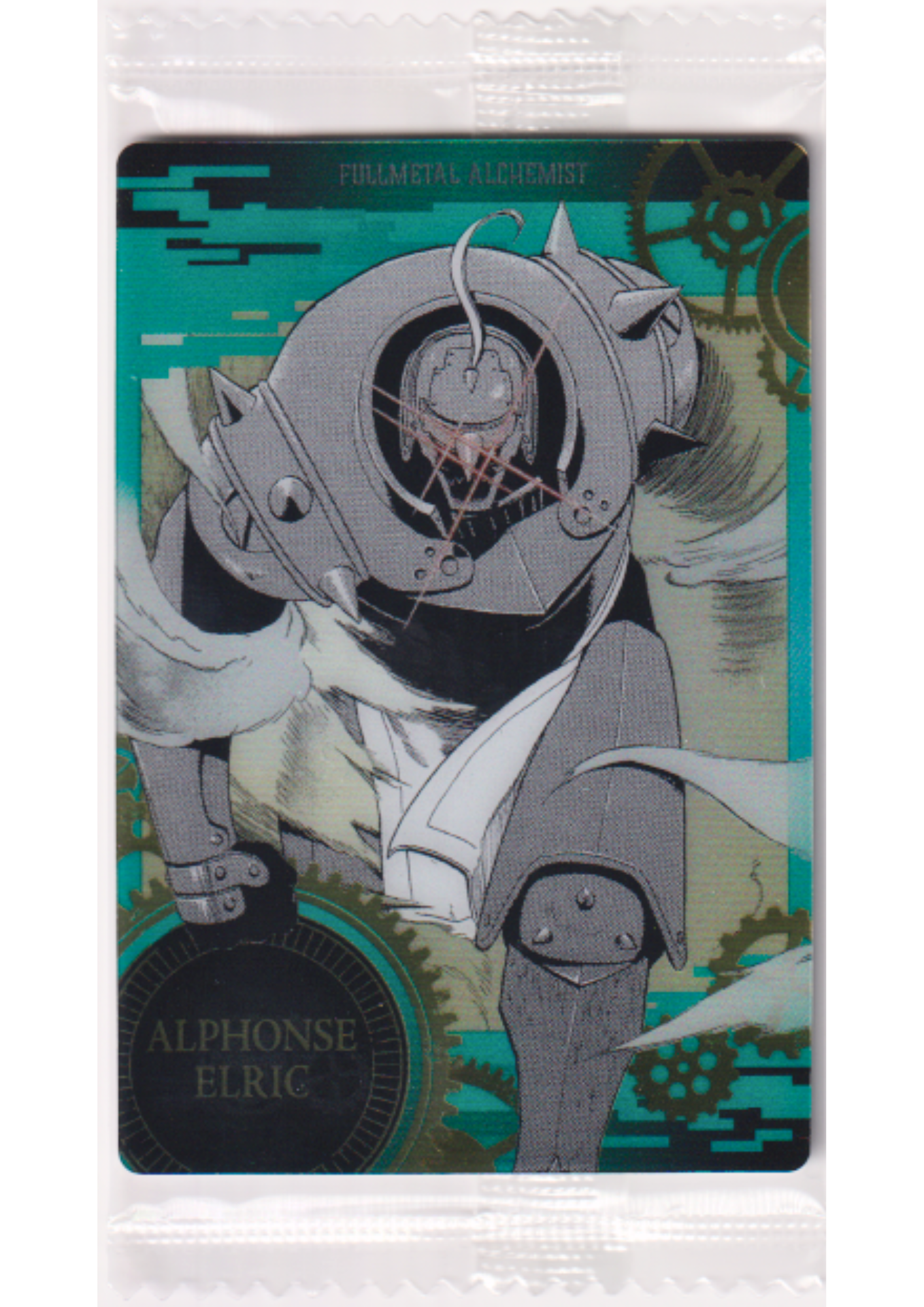 Alphonse Elric 1-02 C | FullMetal Alchemist Wafer Card