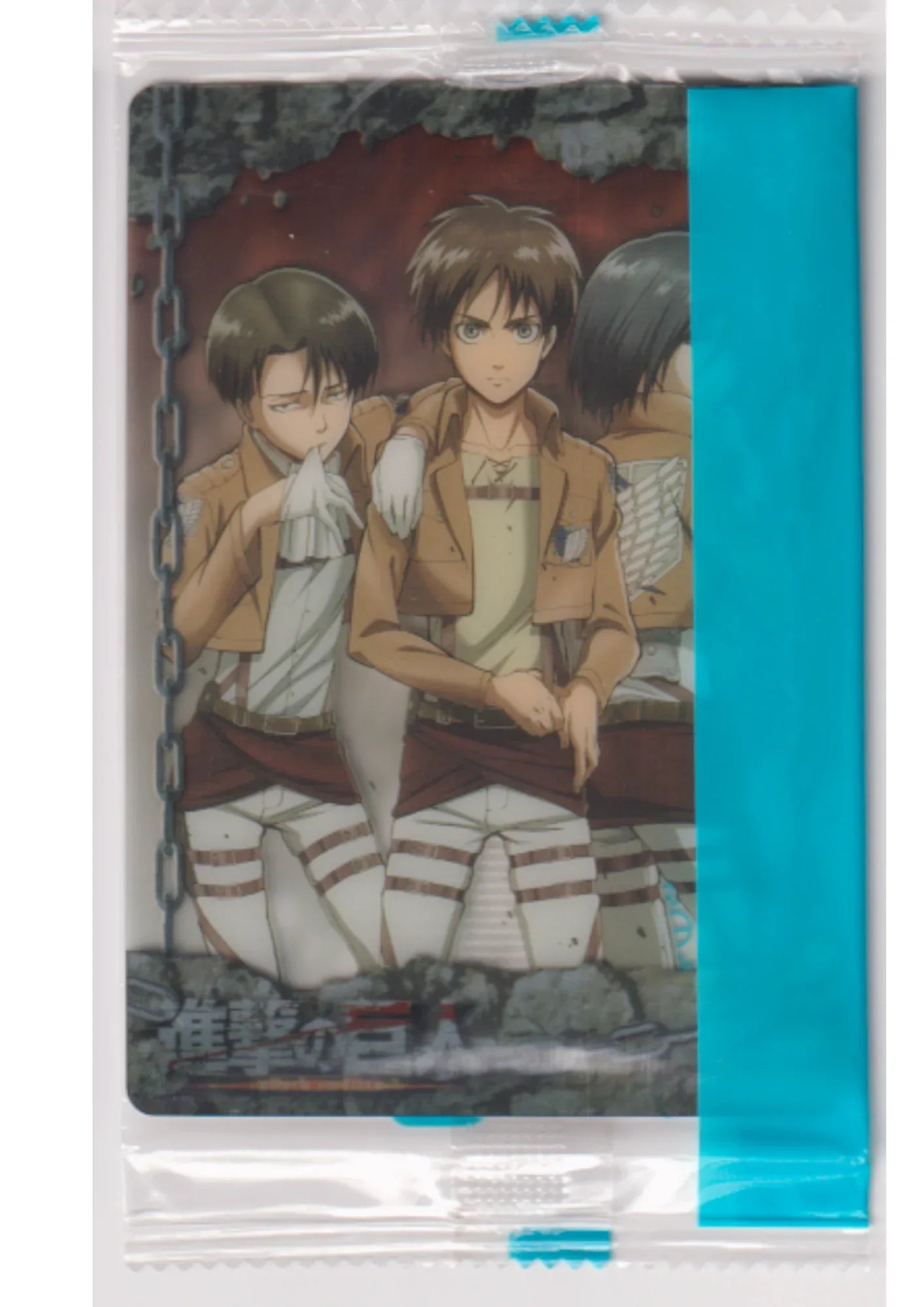 Eren & Levi & Mikasa ATW-1-10 | Attack On Titan Clear Card - ChitoroShop