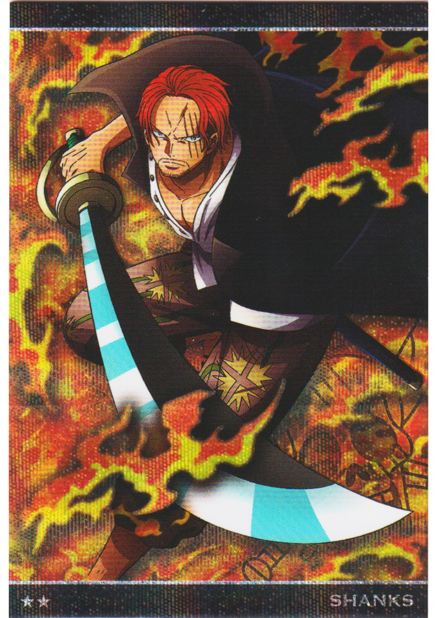 Shanks No.9-13 R | Bandai One Piece Wafer