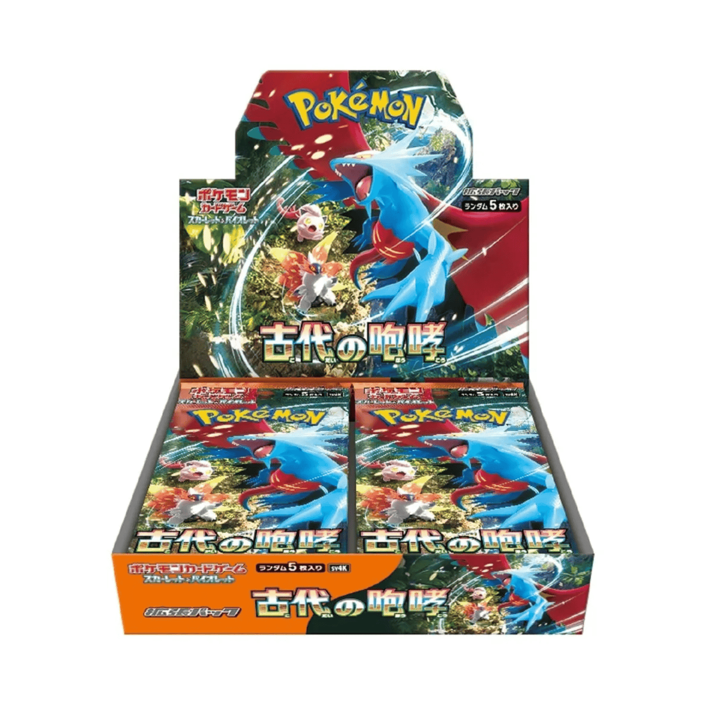 Pokémon Ancient Roar sv4K | Booster box - Display