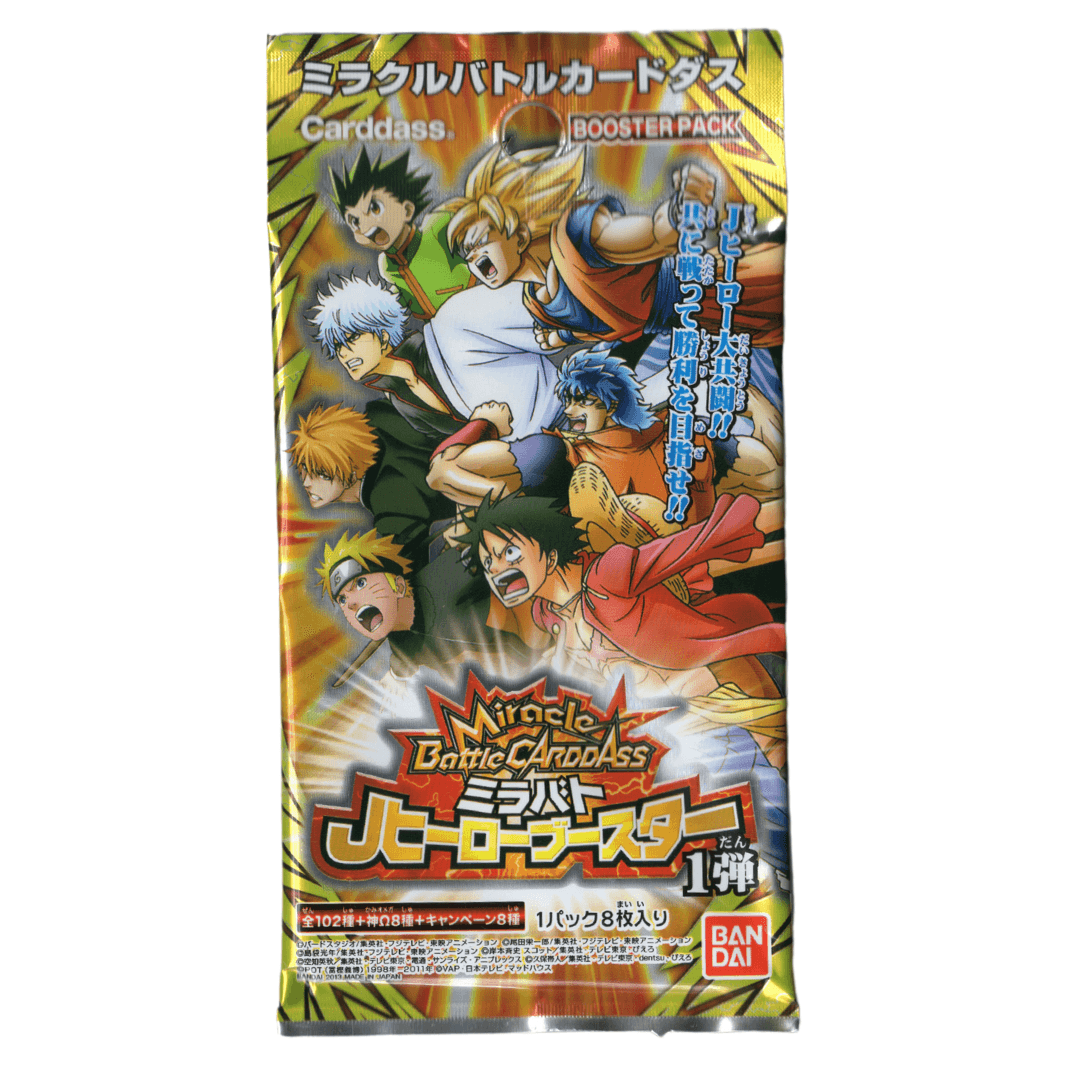 Miracle Battle J-Heroes booster | Part 1 | MBC AS01 ChitoroShop