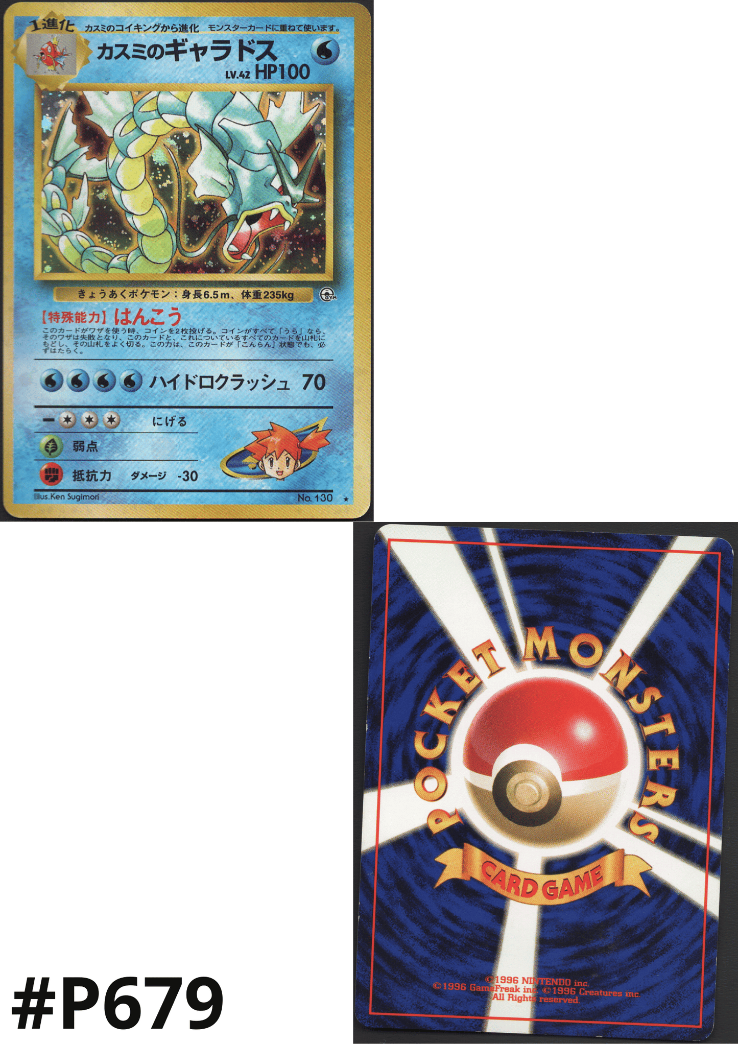 Misty's Gyarados No.130 | Leader Stadium ChitoroShop