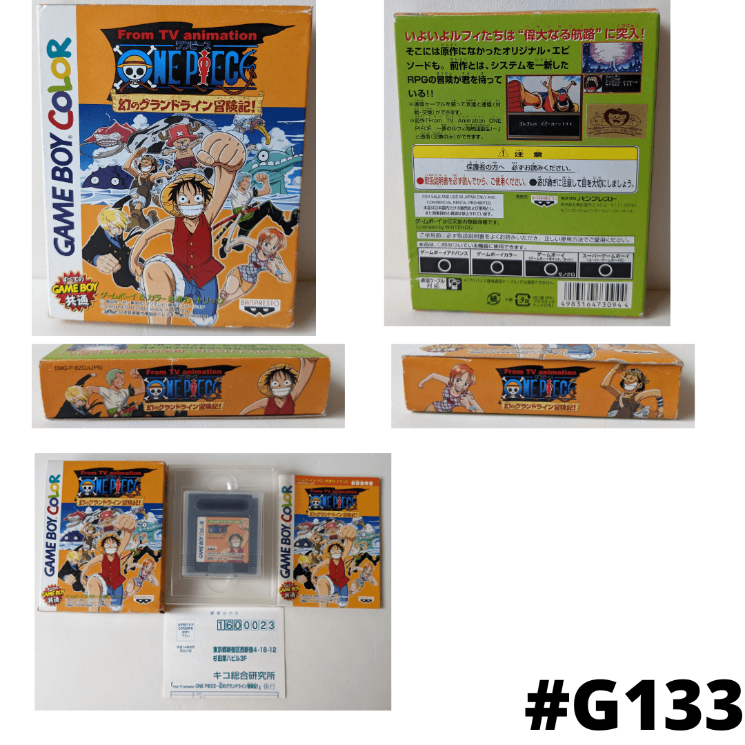One piece Grand Line Adventures! | Gameboy Color | Nintendo ChitoroShop