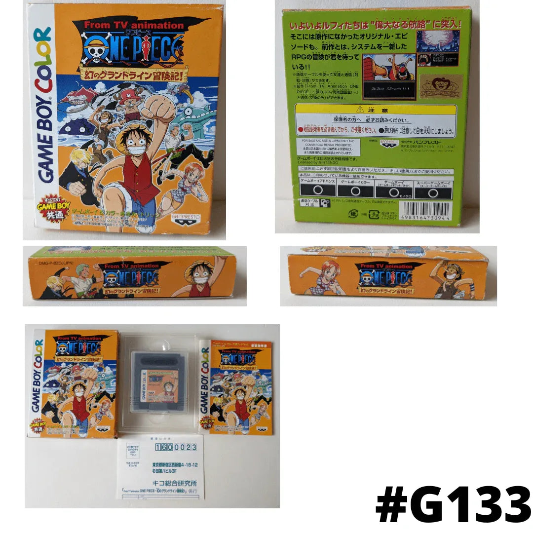 One piece Grand Line Adventures! | Gameboy Color | Nintendo - ChitoroShop