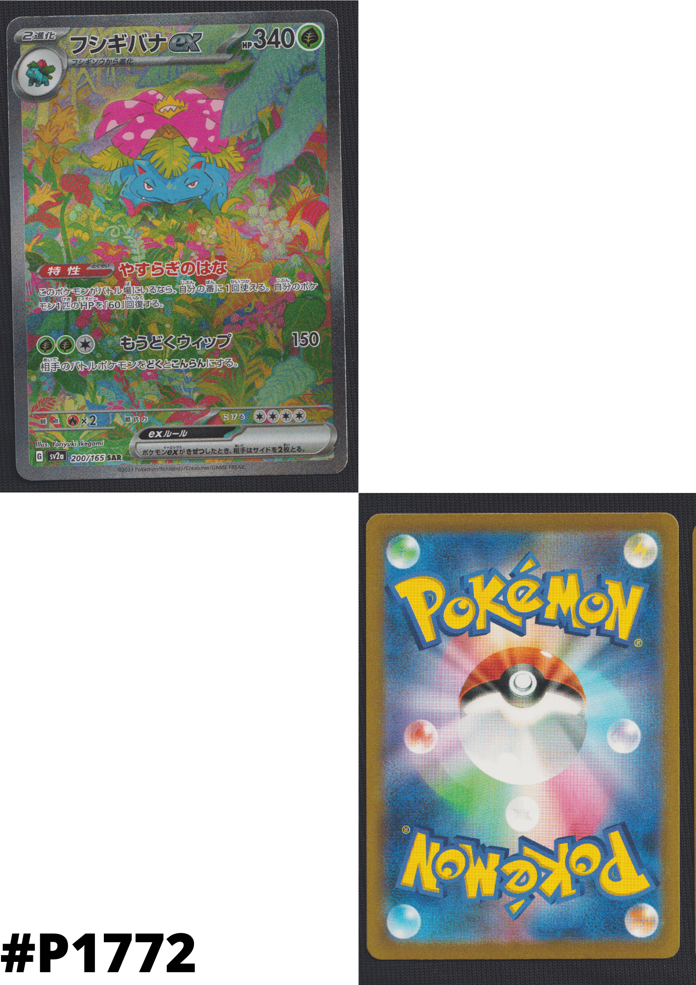 Venusaur ex 200/165 SAR | Pokémon 151