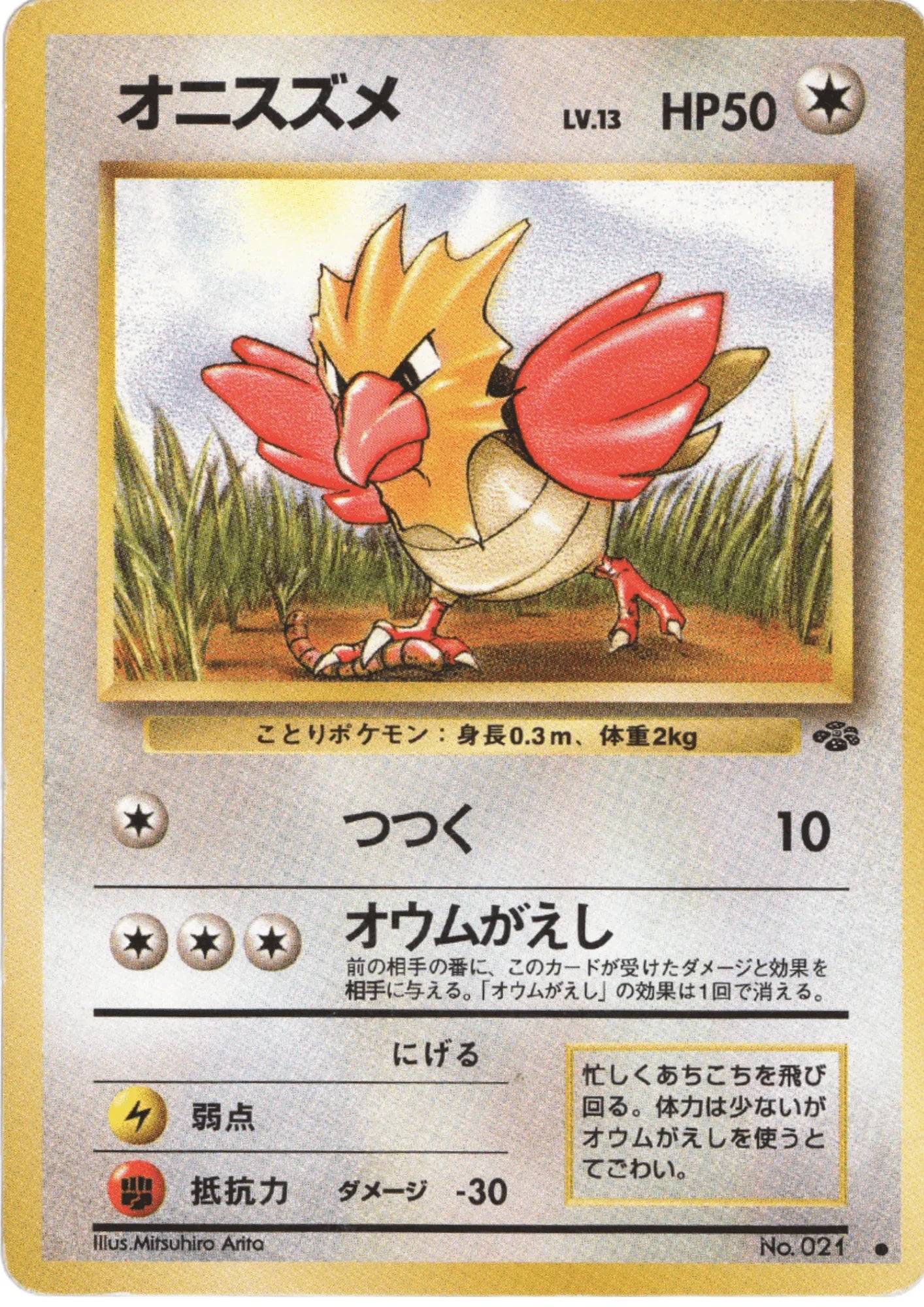 Spearow No.021 | Jungle - ChitoroShop