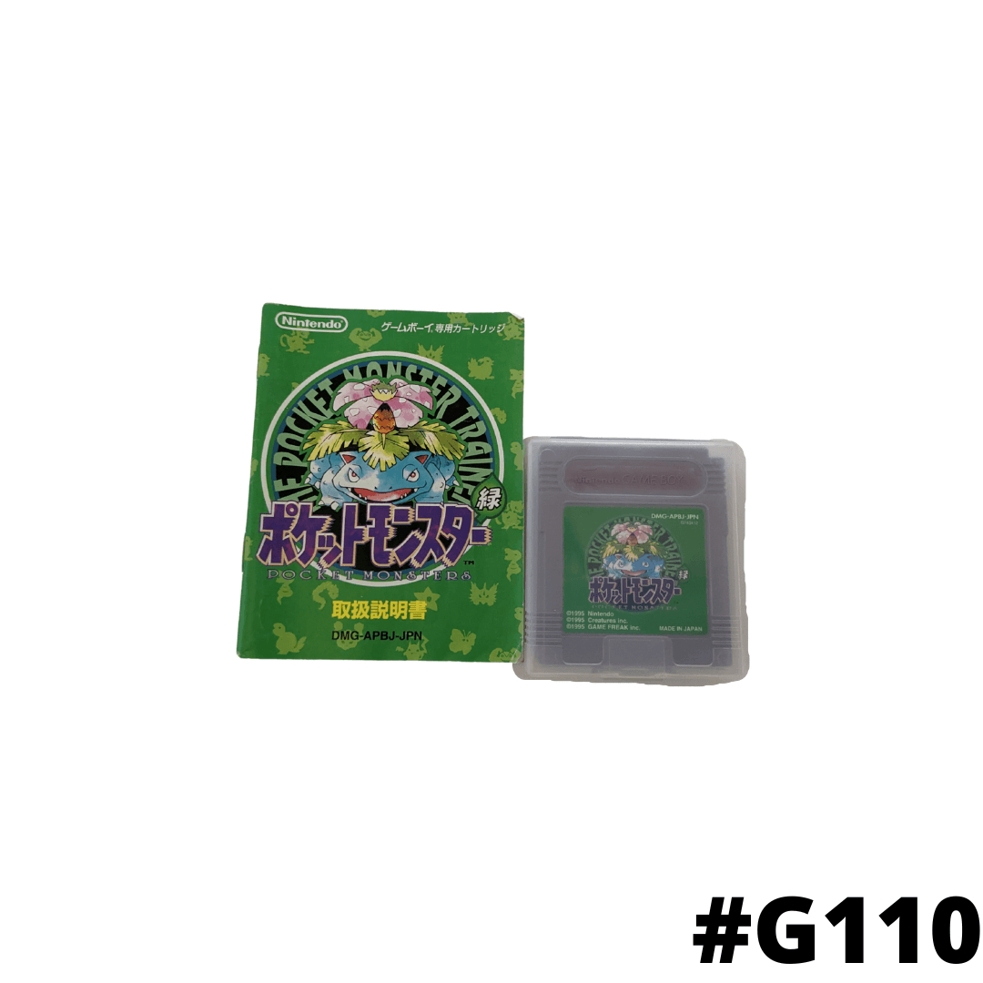 Pokémon Vert | Game Boy ChitoroShop