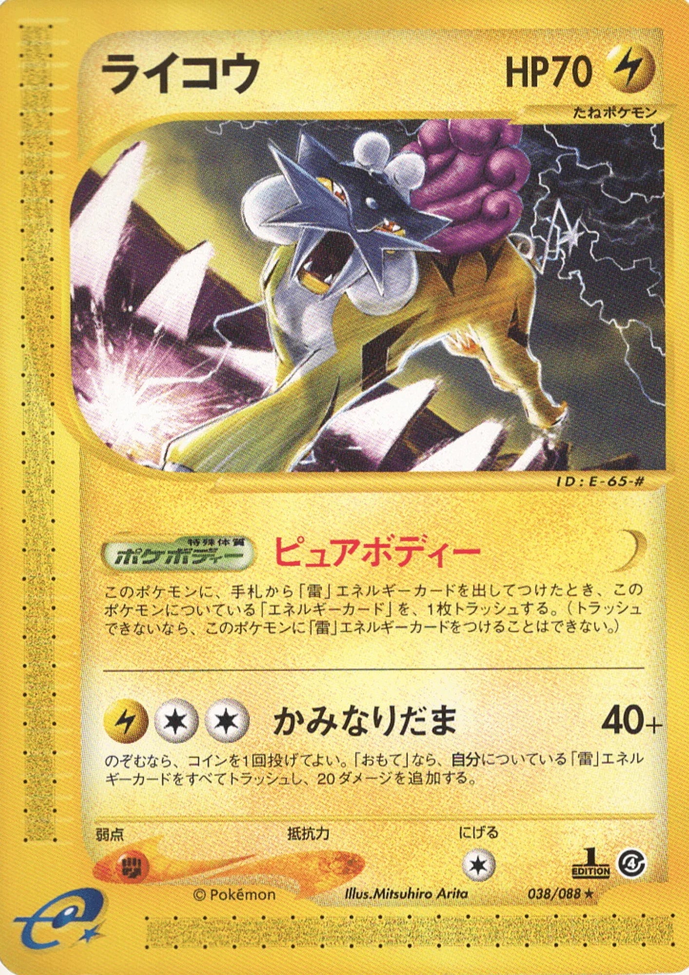 Raikou 038/088 | Split Earth - ChitoroShop