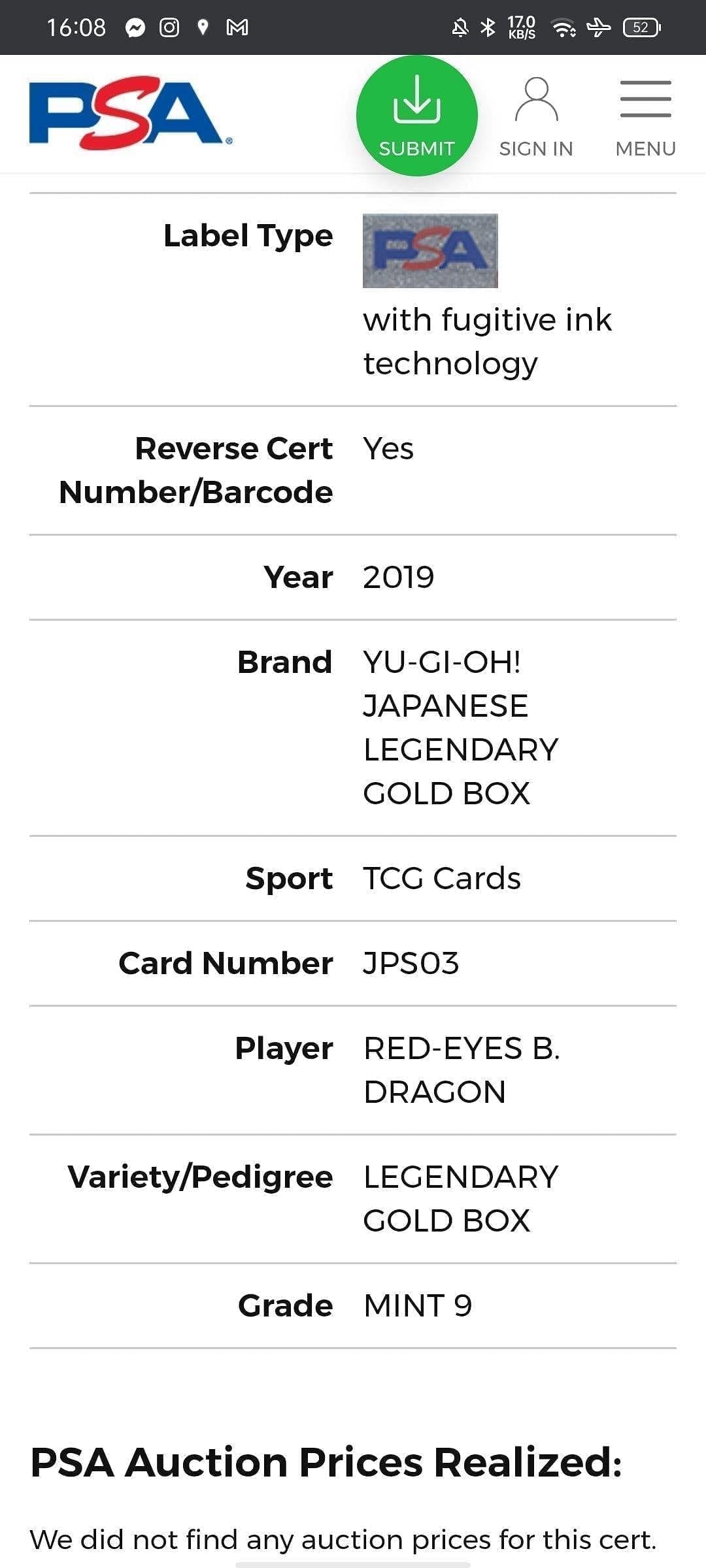 Red eyes Black dragon | LGB1-JPS03 | PSA ChitoroShop