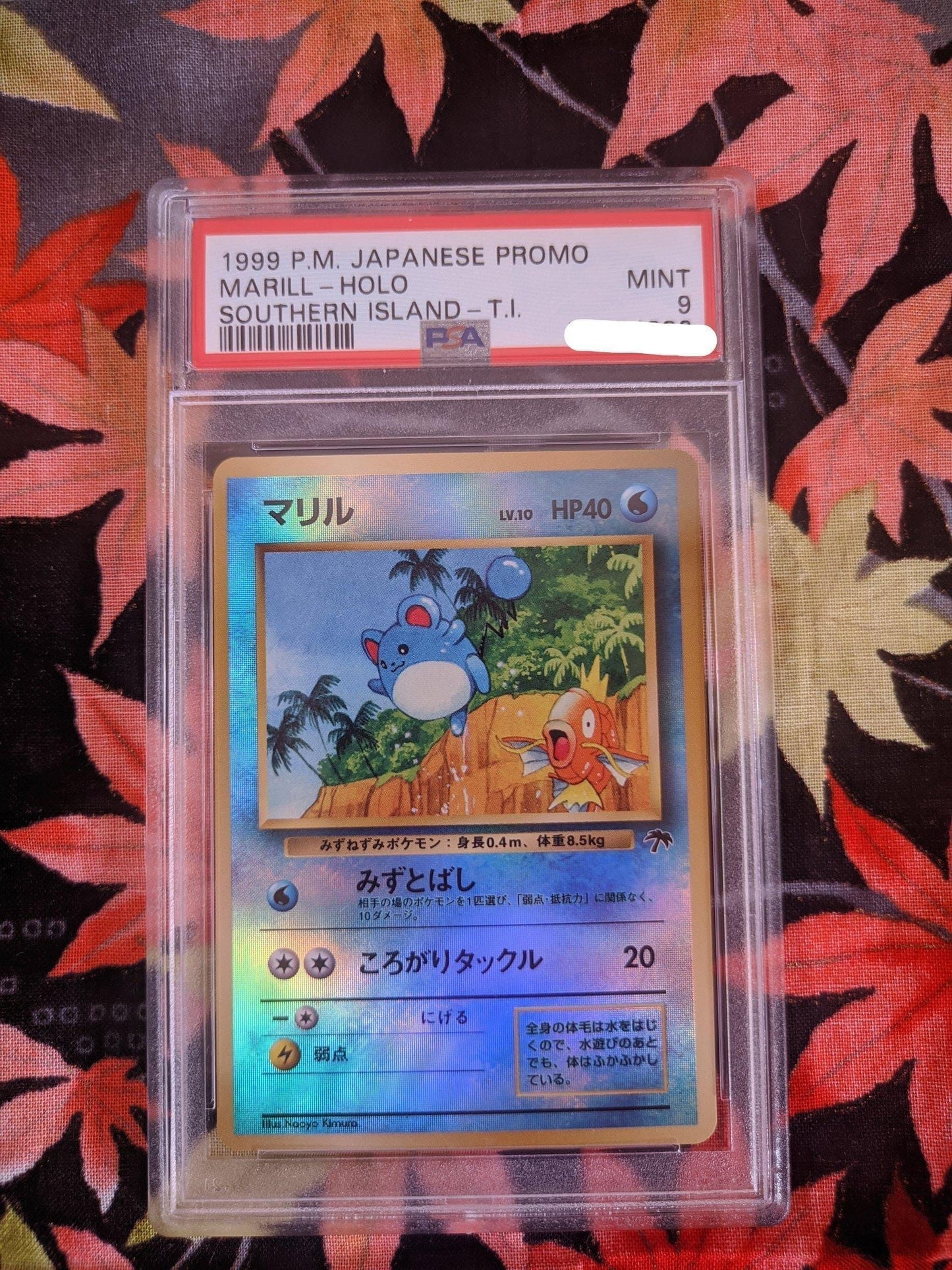 SOUTHERN ISLAND Marill - PSA9 ChitoroShop