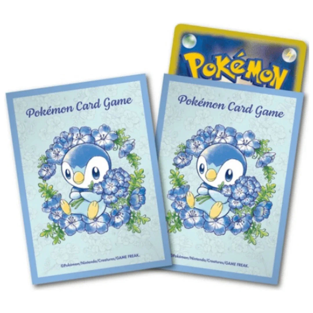 Sleeves Pokémon | Pokemon Center | Baby Blue Eyes | Piplup - ChitoroShop
