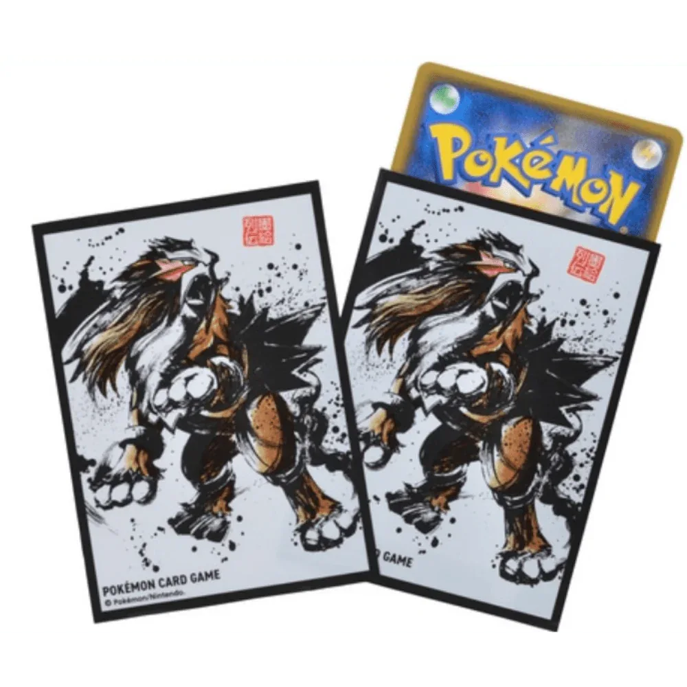 Sleeves Pokémon | Pokemon Center | Entei - ChitoroShop