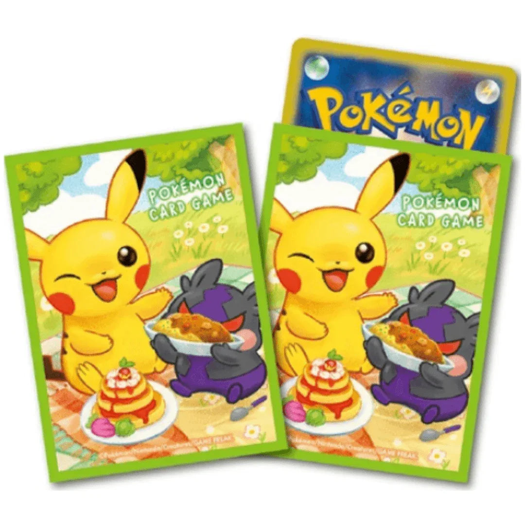 Sleeves Pokémon | Pokemon Center | Pikachu & Morpeko - ChitoroShop
