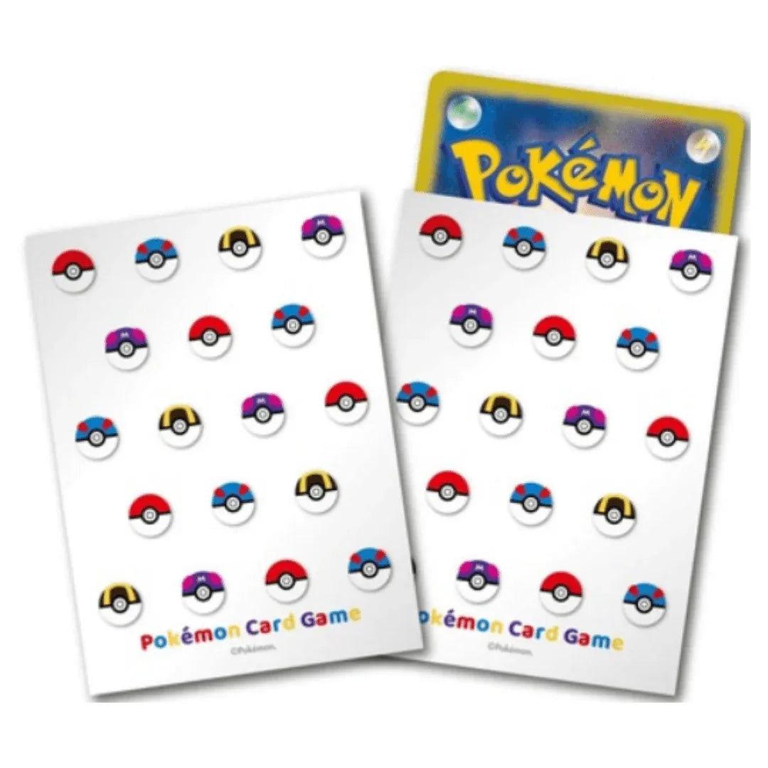 Sleeves Pokémon | Pokemon Center | Pokéball design - ChitoroShop