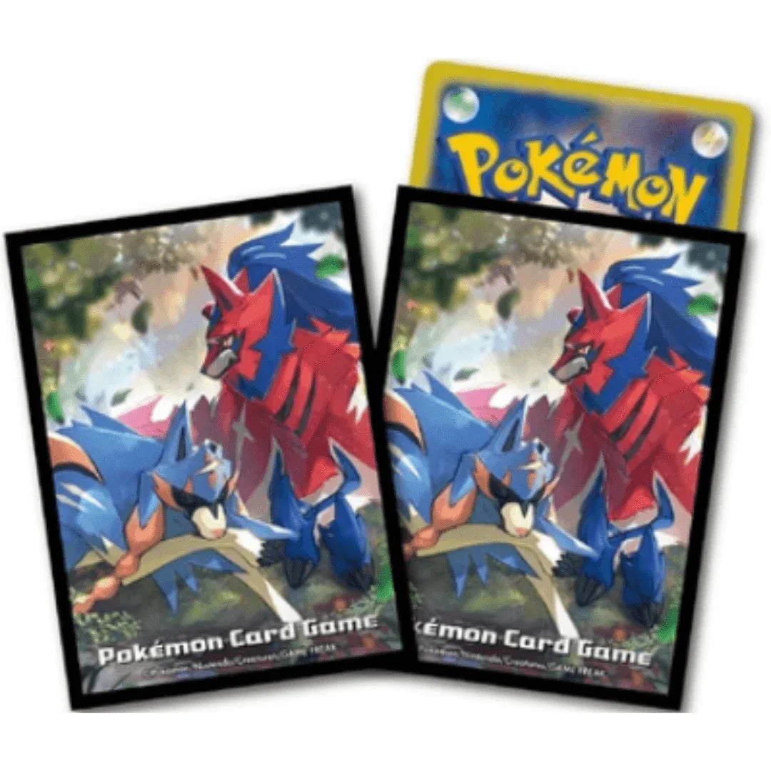 Sleeves Pokémon | Pokemon Center | Zacian & Zamazenta - ChitoroShop