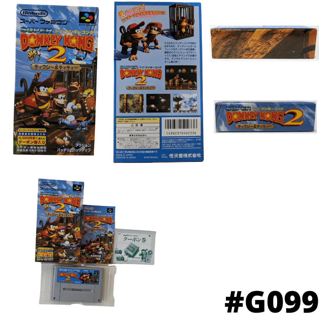 Super Donkey Kong 2 : Diddy's Kong Quest | Nintendo | Super famicom - ChitoroShop