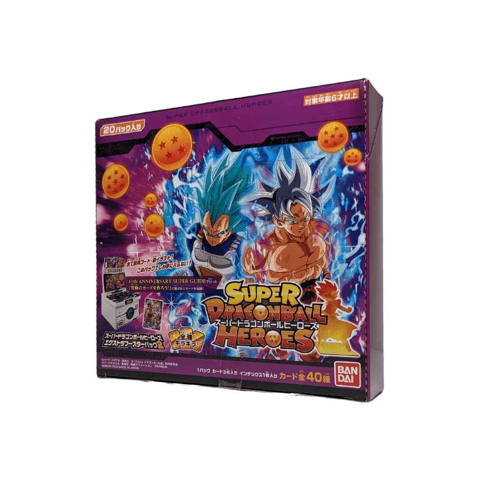 Super Dragon Ball Heroes TCG | Extra Booster Box Vol. 02 - ChitoroShop
