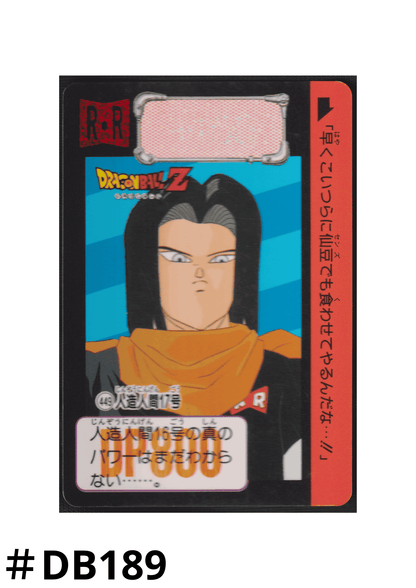 Android 17 No.449 | Carddass Hondan ChitoroShop