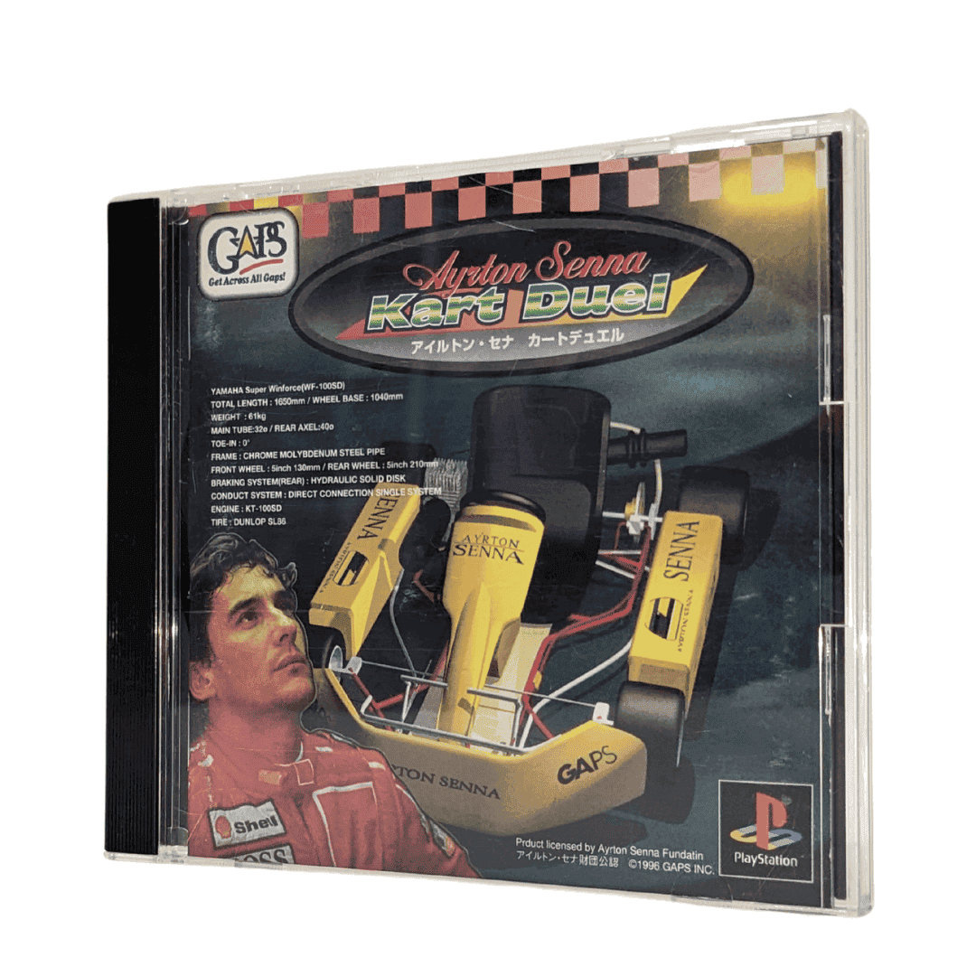 Ayrton Senna Kart Duel | PlayStation | Japonais ChitoroShop