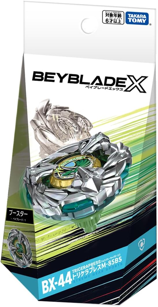 Beyblade X : BX-44 Booster Tricerapress M-85BS