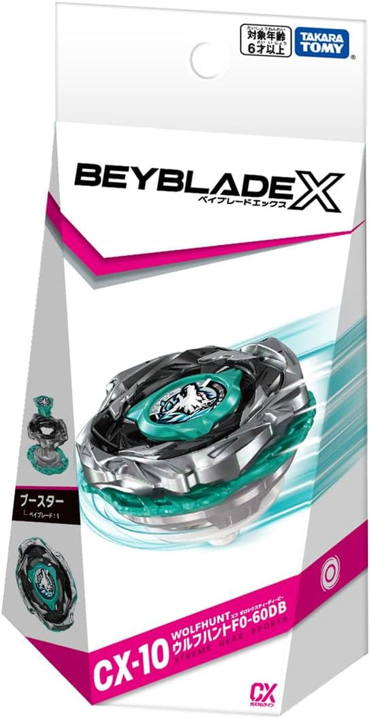 Beyblade X : CX-10 Wolf Hunt F0-60DB