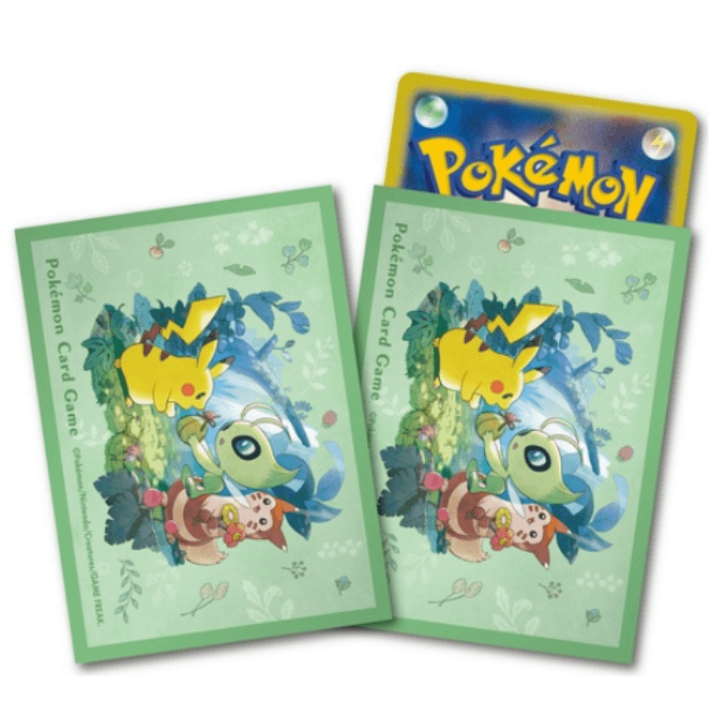 Pokemon-Kartenhüllen | Pokémon-Zentrum | Geschenk des Waldes ChitoroShop