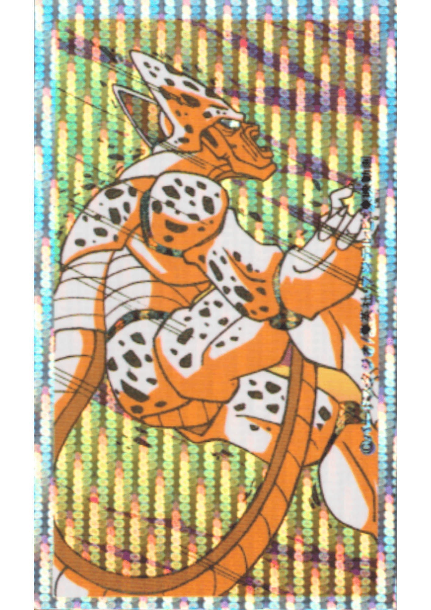 Semi-Perfect Cell Foil | Dragon Ball MENKO