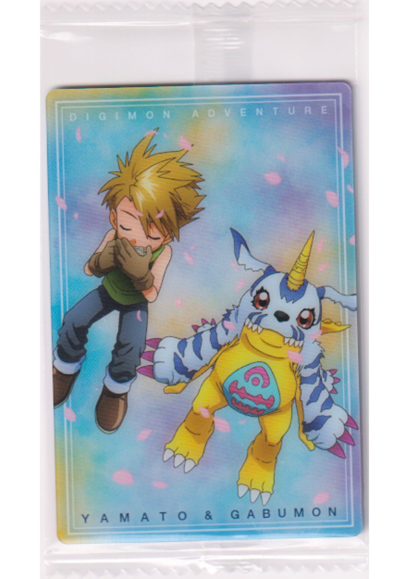 Yamato & Gabumon No.2 | Digimon Bandai Wafer Card