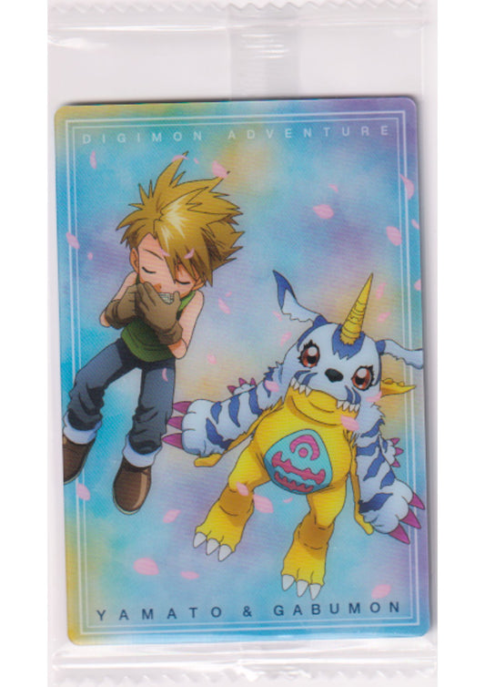 Yamato & Gabumon No.2 | Digimon Bandai Wafer Card