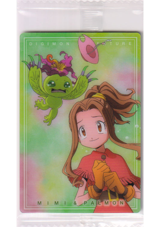 Mimi & Palmon No.5 | Digimon Bandai Wafer Card