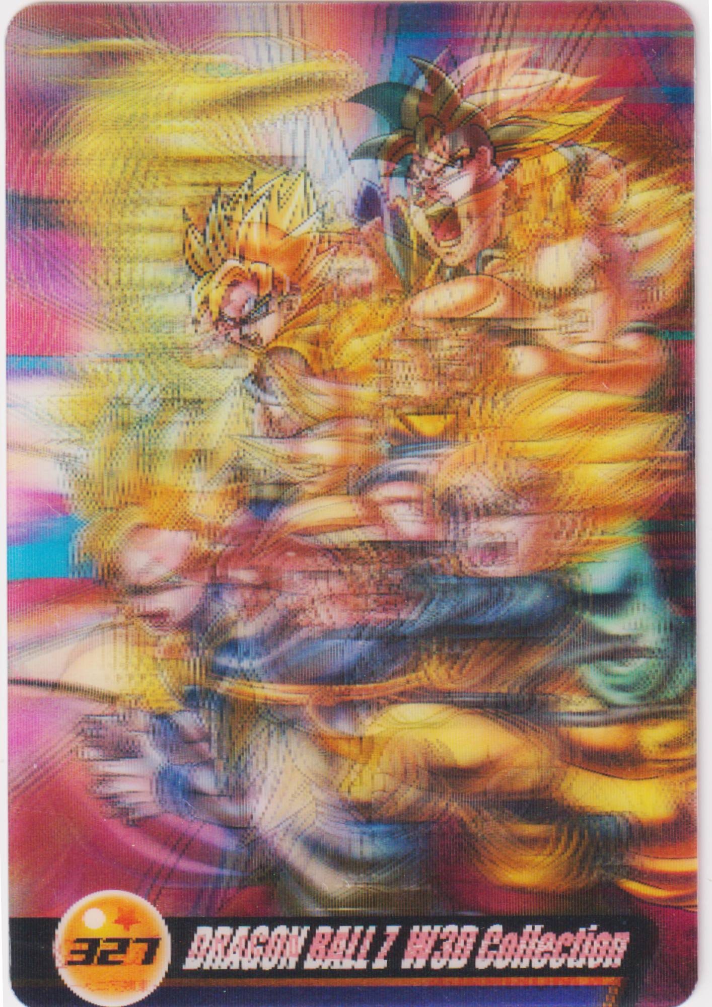 Son Goku DXW3D-01-327 | Dragon Ball Z Wafer Cards W3D Collection