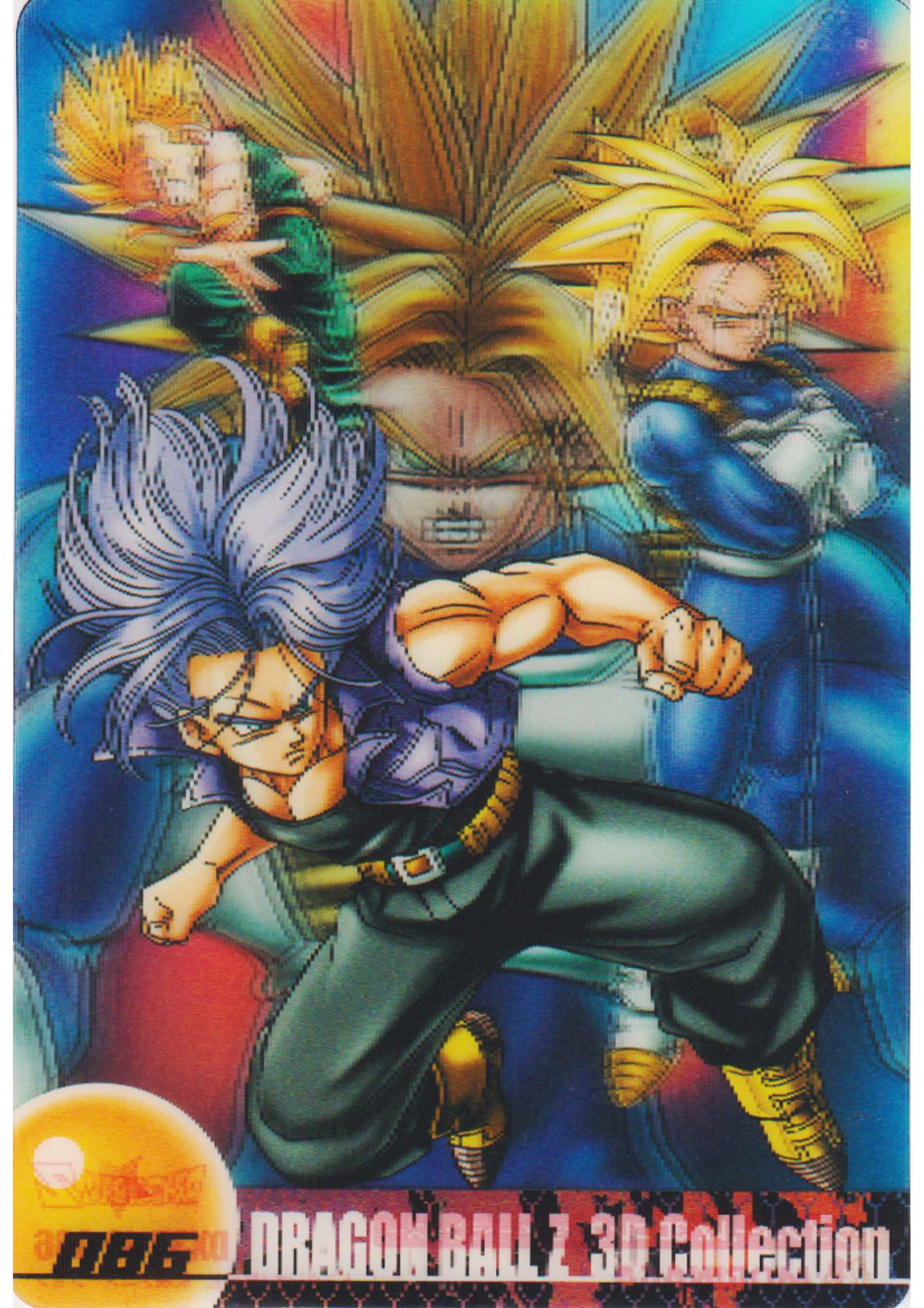 Trunks 086 (DX3D-13-086) | Morinaga Dragon Ball Z 3D Collection